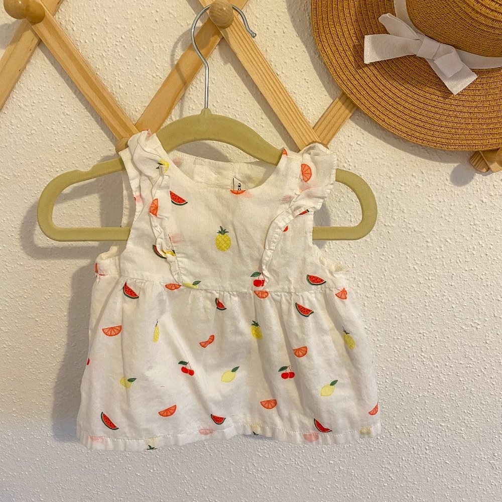 Janie & Jack Fruit Blouse